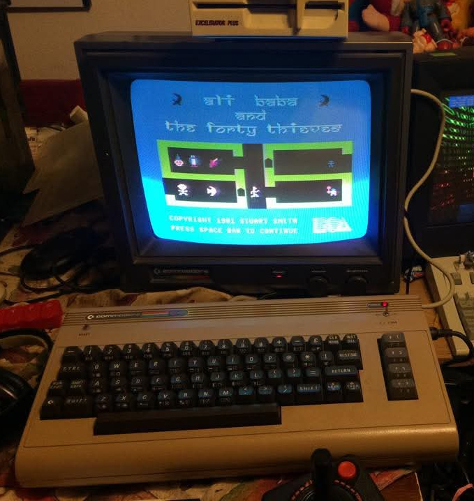 Commodore 64 With monitor
